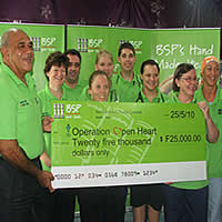 BSP donates to heart surgery