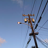 Power blackout causes water cuts