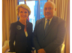 Fiji holds key bilateral meetings with Aust and NZ