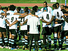 Flying Fijians scrape past Georgia