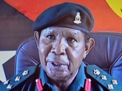 Retired colonel threatens to use necessary actions