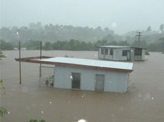 Residents in low-lying areas brace for possible flash floods