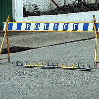 Police erect countrywide roadblocks