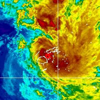 TC Gene to hit land this hour