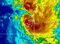 TC Gene to hit land this hour