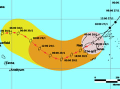 TC Gene moves towards Tavua/Ba/Lautoka/Nadi