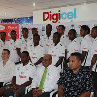 Last training run for Fiji 7s team