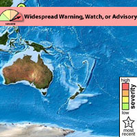 Unsual tidal movement in NZ