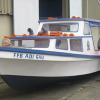 Police force launch water security vessel