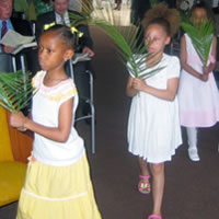 Christians celebrate Palm Sunday