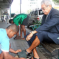 Qarase Questions FLP/FHRC Support