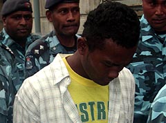 Convicted rapist on the run