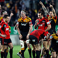 Chiefs stun Crusaders
