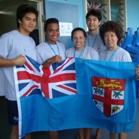 Swimmer Breaks Pacific Record