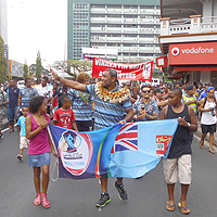 Fiji Bati cannot believe the reception received
