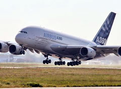 A380 Aircraft Lands In Nadi