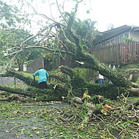 Tropical cyclone Gene gains more strength
