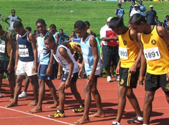 Coke Games begins with upsets