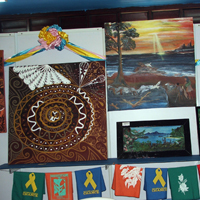 Prison artists display art 