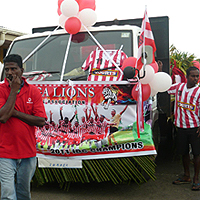 Hundreds join Babasiga Lions celebrations