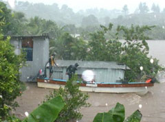 Flood warning for low lying areas in Western Division