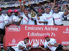 Fiji wins Plate in Scotland 7s