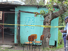 Alleged murderer still admitted in hospital